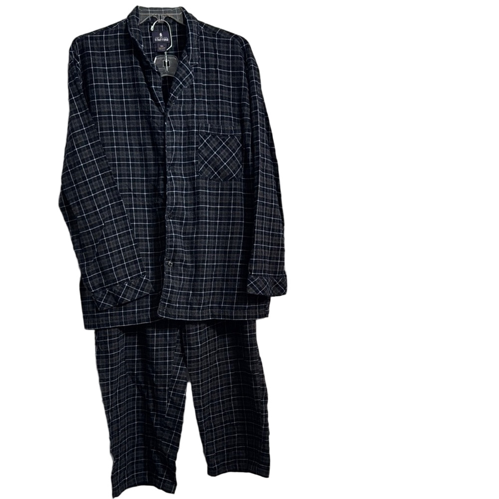 STAFFORD Plaid Pajama set